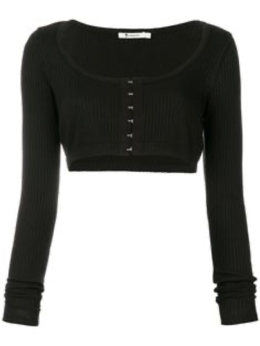 Alexander Wang Hook & Eye Closure Top